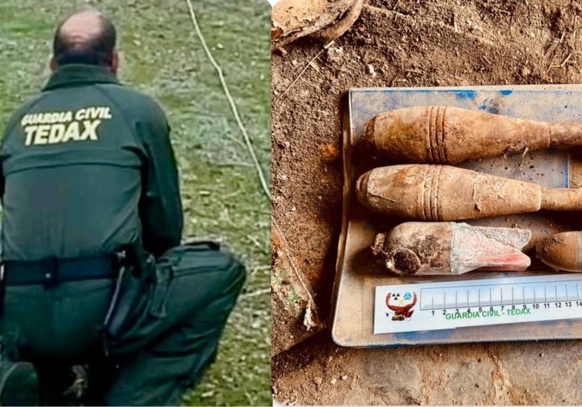 La Guardia Civil Desactiva Cuatro Artefactos Explosivos Hallados En Un